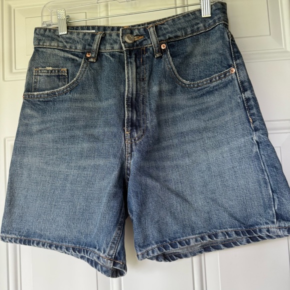 Zara Pants - Zara High Rise Denim Jean Shorts